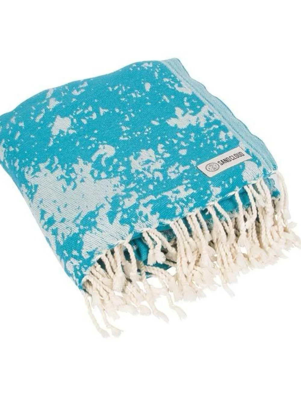 Sand Cloud - Teal Sea Turtle Reef XL Towel — NEW